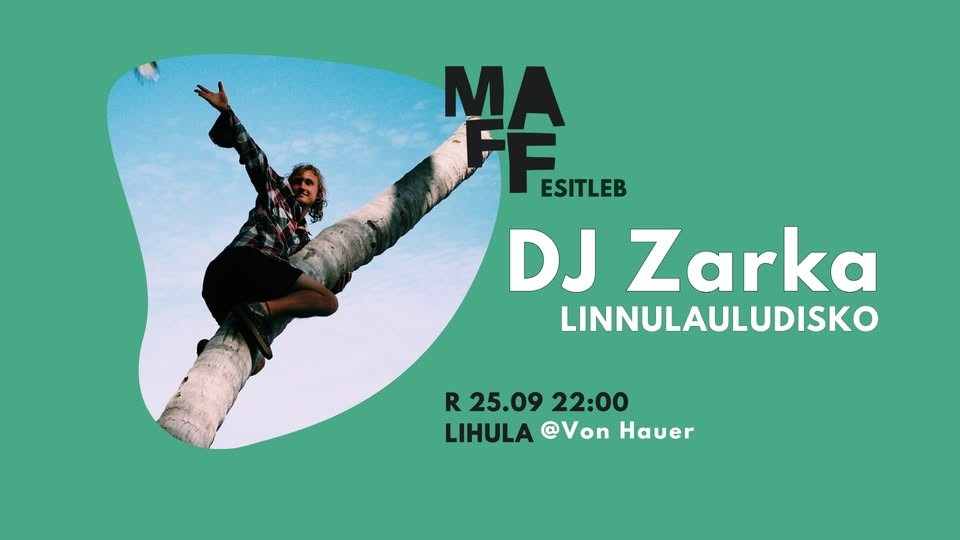LINNULAULUDISKO | DJ ZARKA